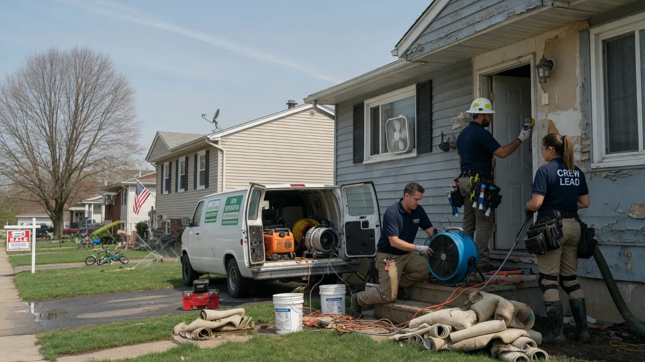 Flood Cleanup in Berwick, IL near me